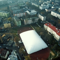 Hala Pneumatyczna Warszawa ul. Białowieska